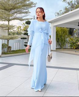 RENT: Baby Blue Theme Kurung