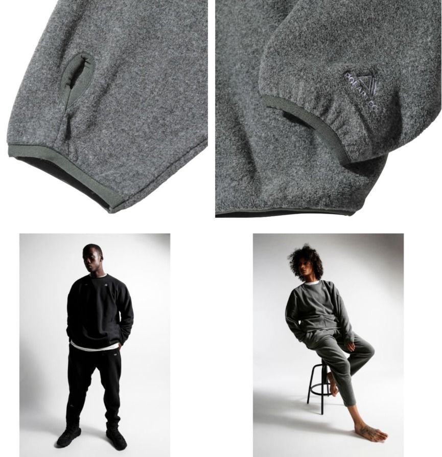 reversal #1 POLARTEC® FLEECE CREW NECK 衛衣(2款, Size M-XL) / #2