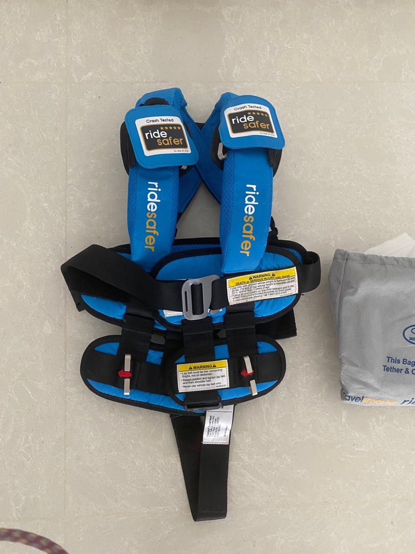 Ride Safer travel vest, S, Gen 5 in blue , Babies & Kids, Going Out