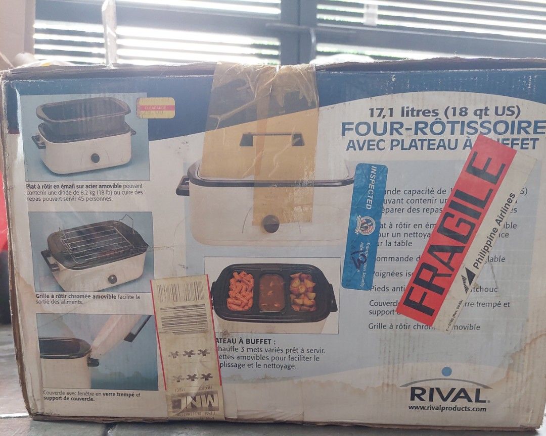 Rival Roaster Oven with Buffet Server on Carousell