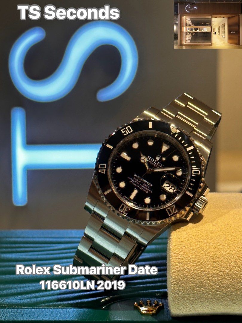 Rolex submariner shop black 2019
