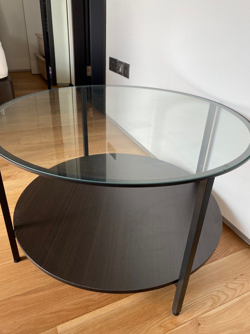Round coffee table for Sale, Furniture & Home Living, Furniture, Tables