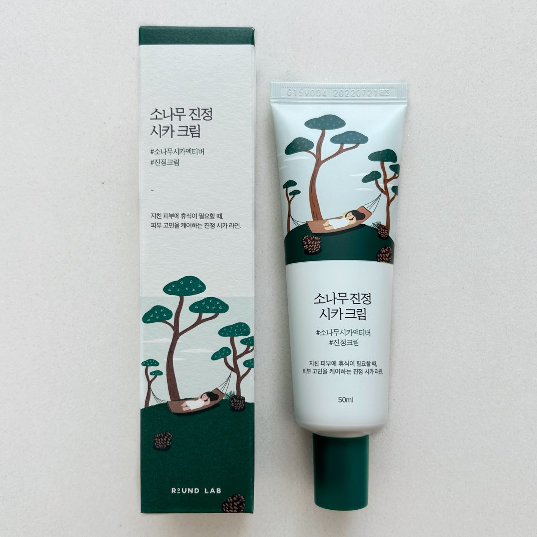 Round Lab Pine Calming Cica Cream 50ml, Beauty & Personal Care, Face, Face  Care on Carousell