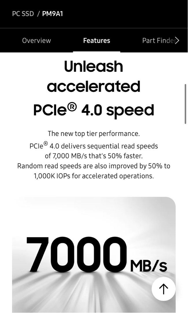 Samsung Laptop NVME M2 SSD 512GB (PM9A1, similar to 980 Pro), Computers
