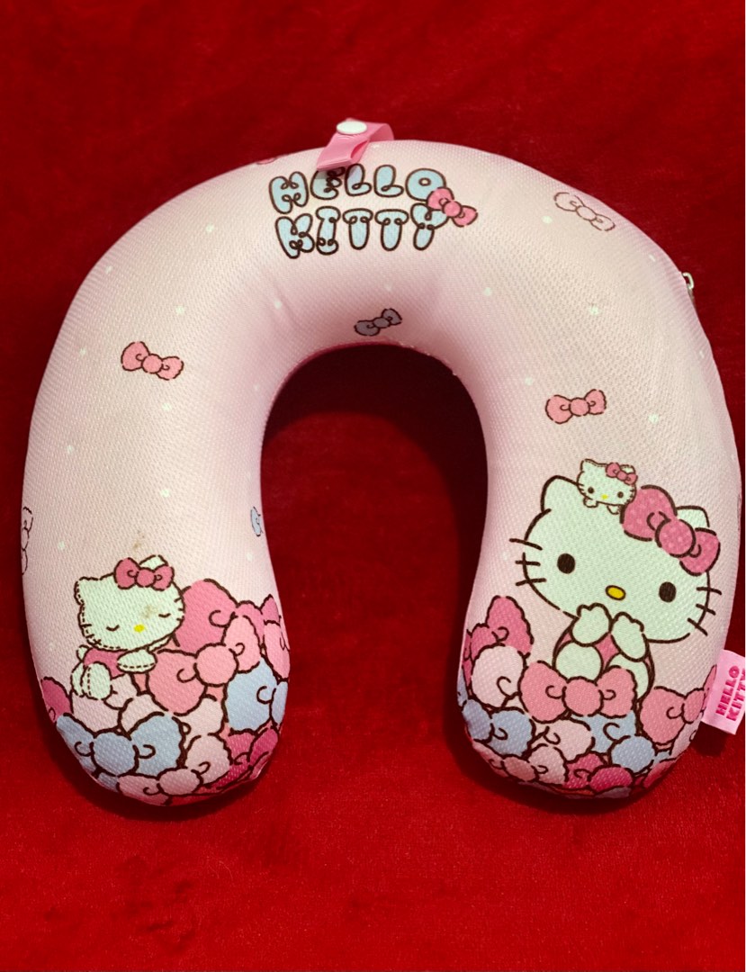 Sanrio HELLO KITTY neck pillow on Carousell