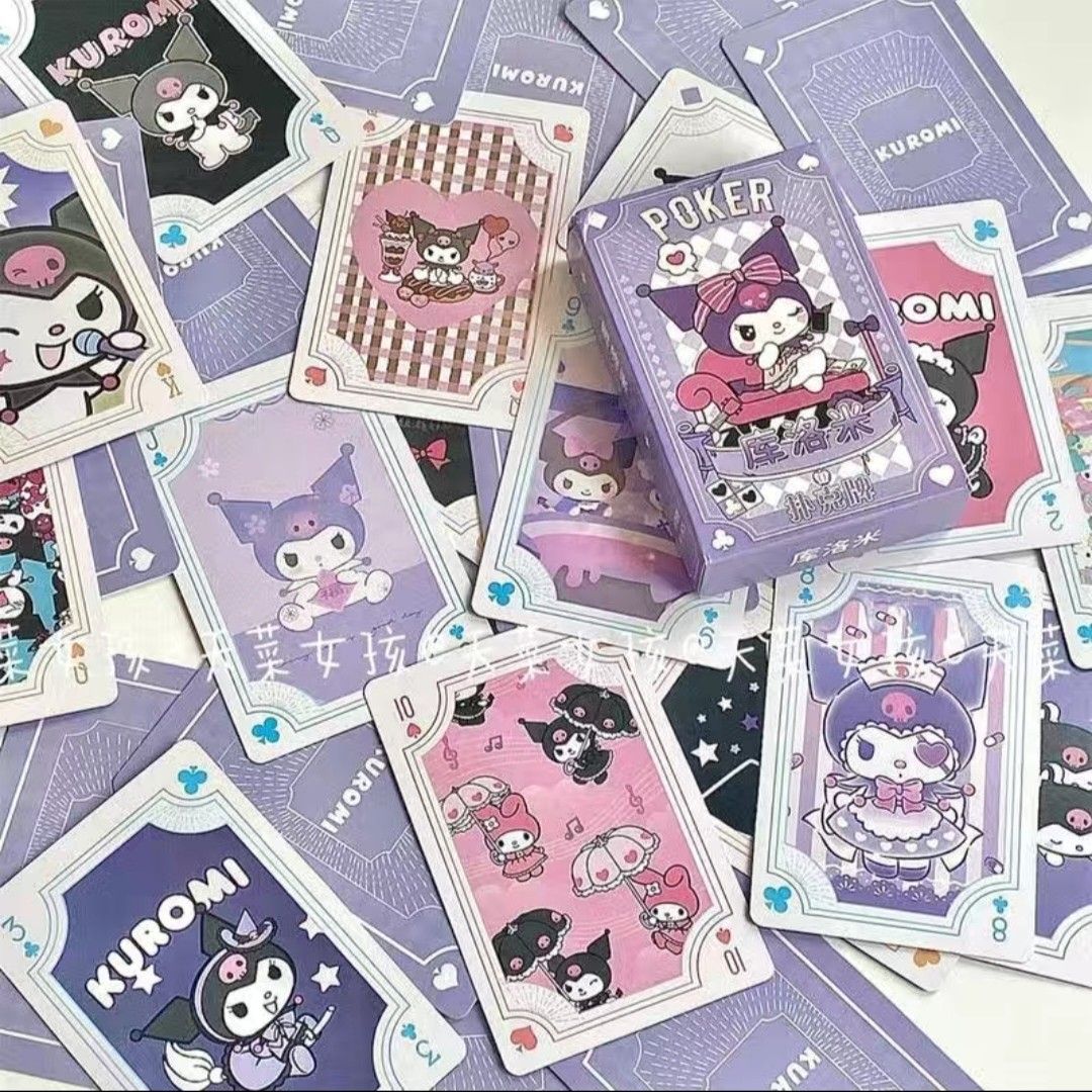 Sanrio poker cards✨Kuromi✨Hello Kitty✨ Melody✨Pocchaco✨Sanrio