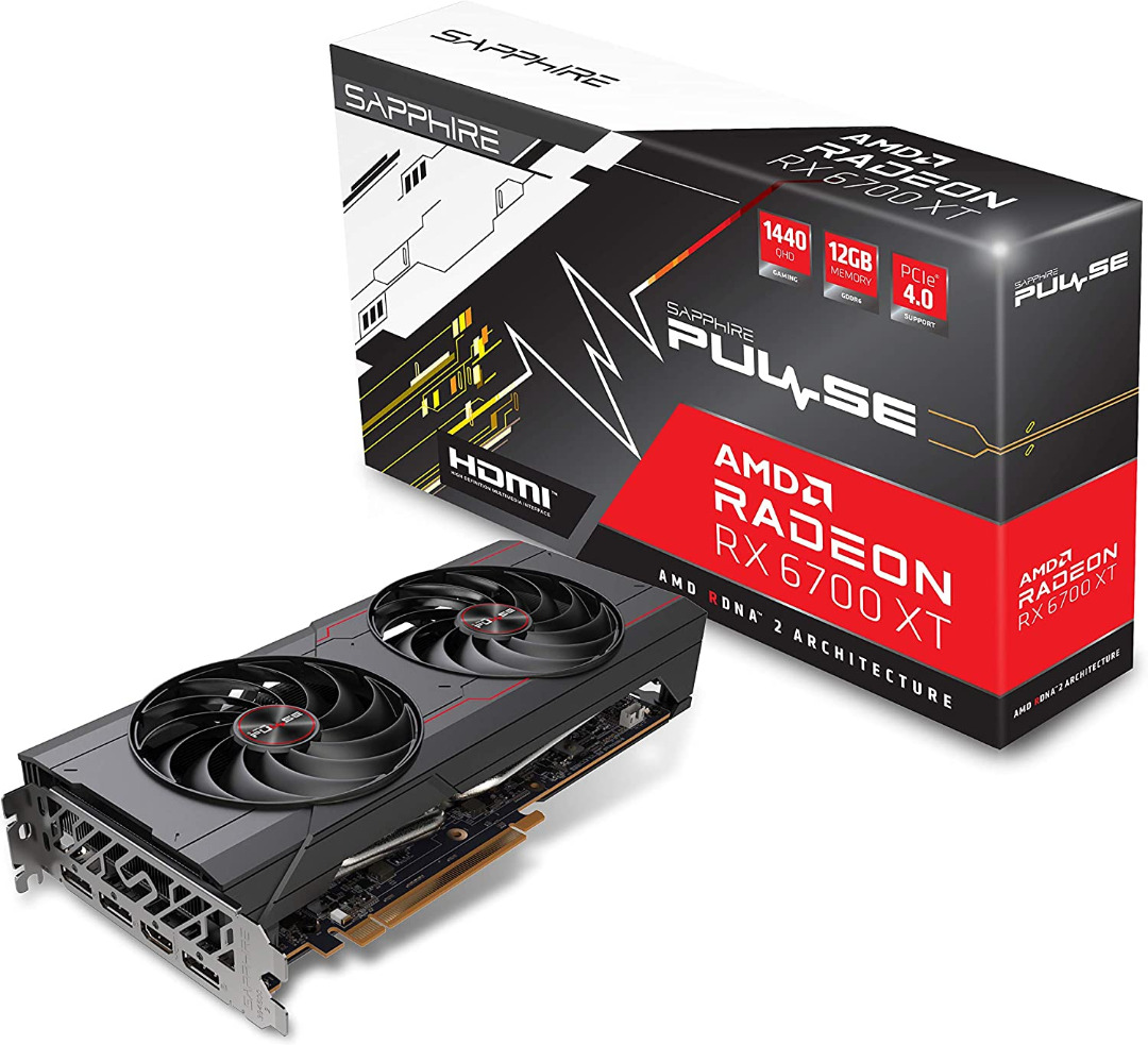 PowerColor Red Devil AMD Radeon RX 6700 XT Gaming Graphics Card with 12GB  GDDR6 Memory, Powered by AMD RDNA 2, Raytracing, PCI Express 4.0, HDMI 2.1,  AMD Infinity Cache : Electronics 
