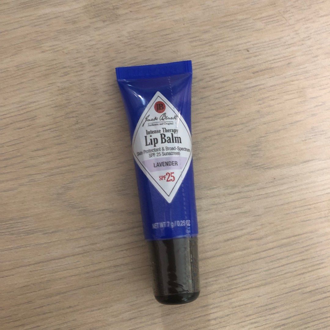 SEALED Jack Black Intense Therapy Lip Balm SPF 25 (Lavender) on Carousell