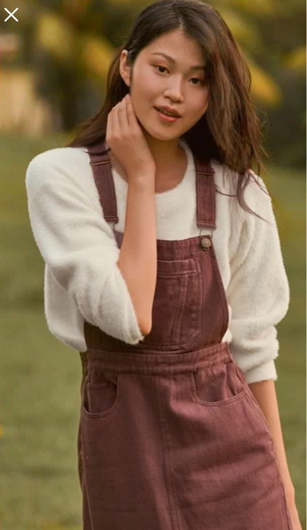 Only hot sale dungaree dress