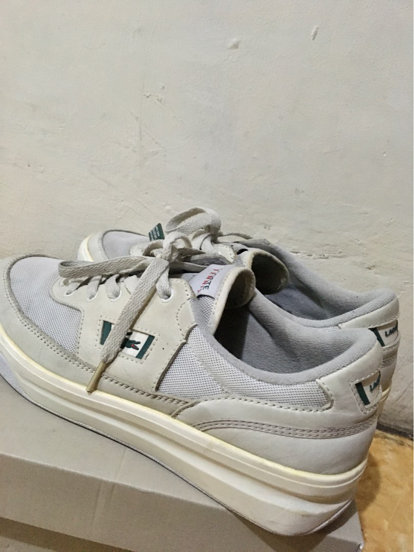 Sepatu Lacoste Men's G80 Arc Leather and Textile Sneakers on Carousell
