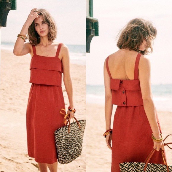Sezane robe deals justine