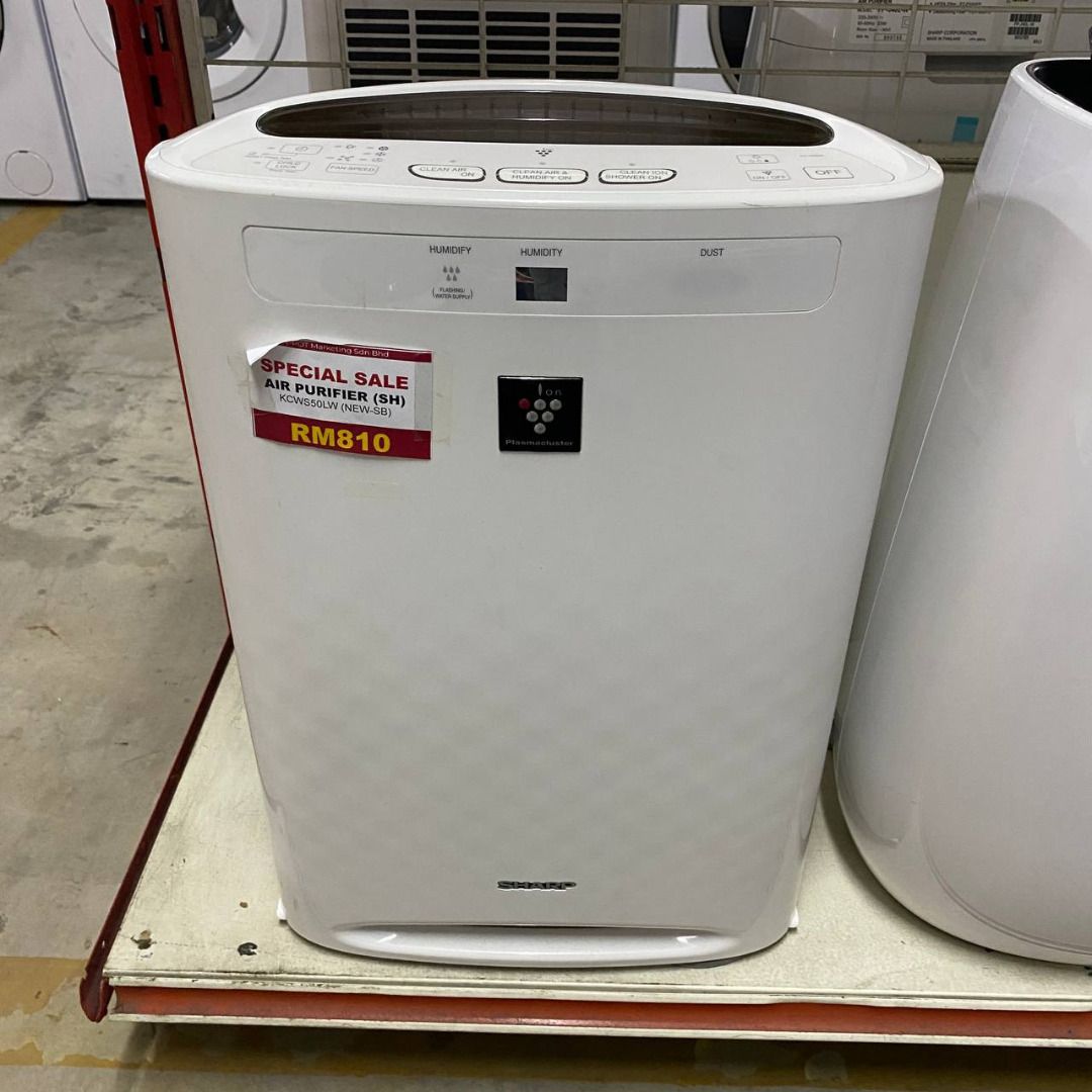 Sharp Air Purifier With Humidifying Function KC WS50L W