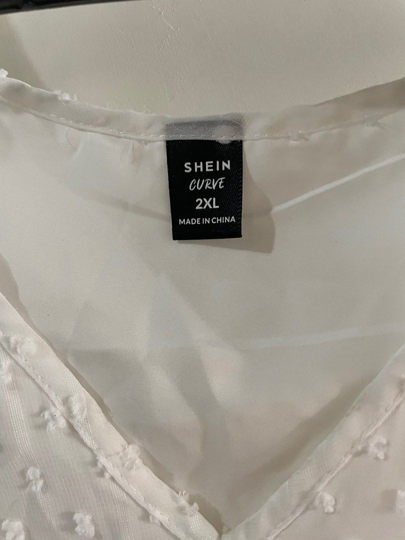 SHEIN Puff Sleeve Swiss Dot Top (Category: Blouses) located in Las Pinas. Submitted by live__anne (Listing ID 1231681865, Image 2). Description: .