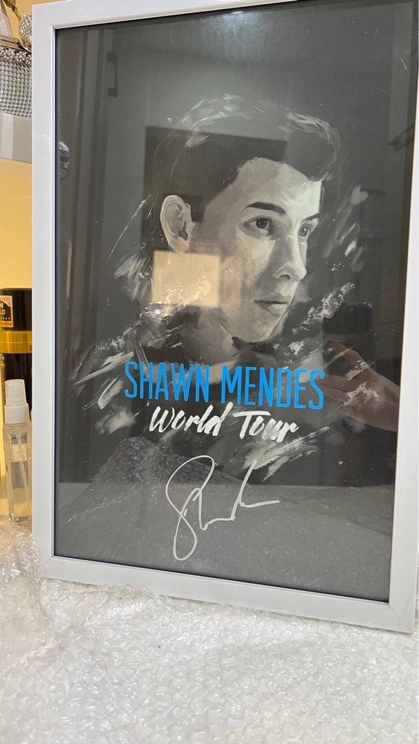 Signed Shawn Mendes Poster Printable