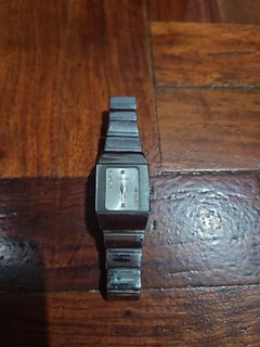 Silver watch