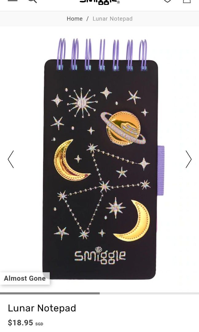 Smiggle Notepad, Hobbies & Toys, Stationery & Craft, Stationery