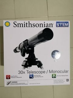 Smithsonian 30x Telescope/ Monocular