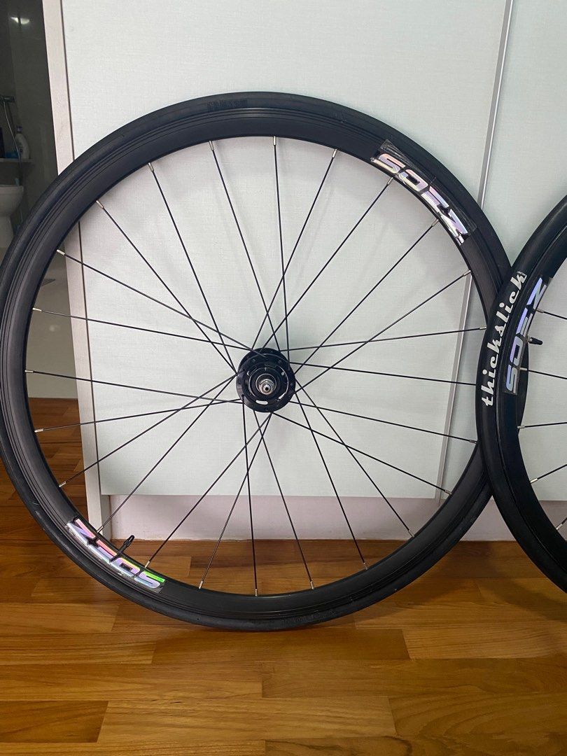 Soez Fixed Gear FRONT WHEEL, Sports Equipment, Bicycles & Parts