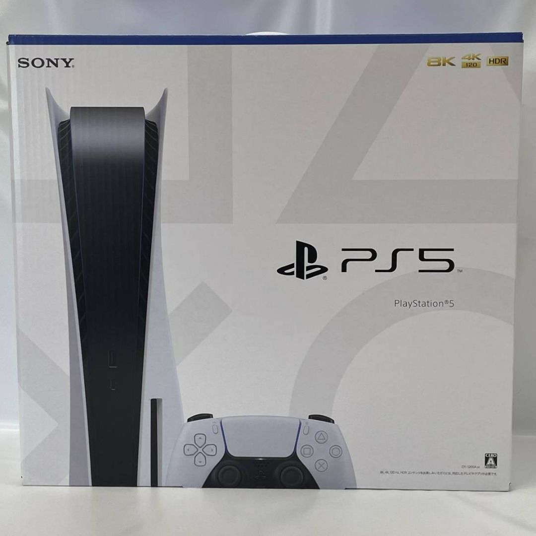 SONY PS5 PlayStation 5 PlayStation5 主機CFI-1200A 01 白光驅掛載