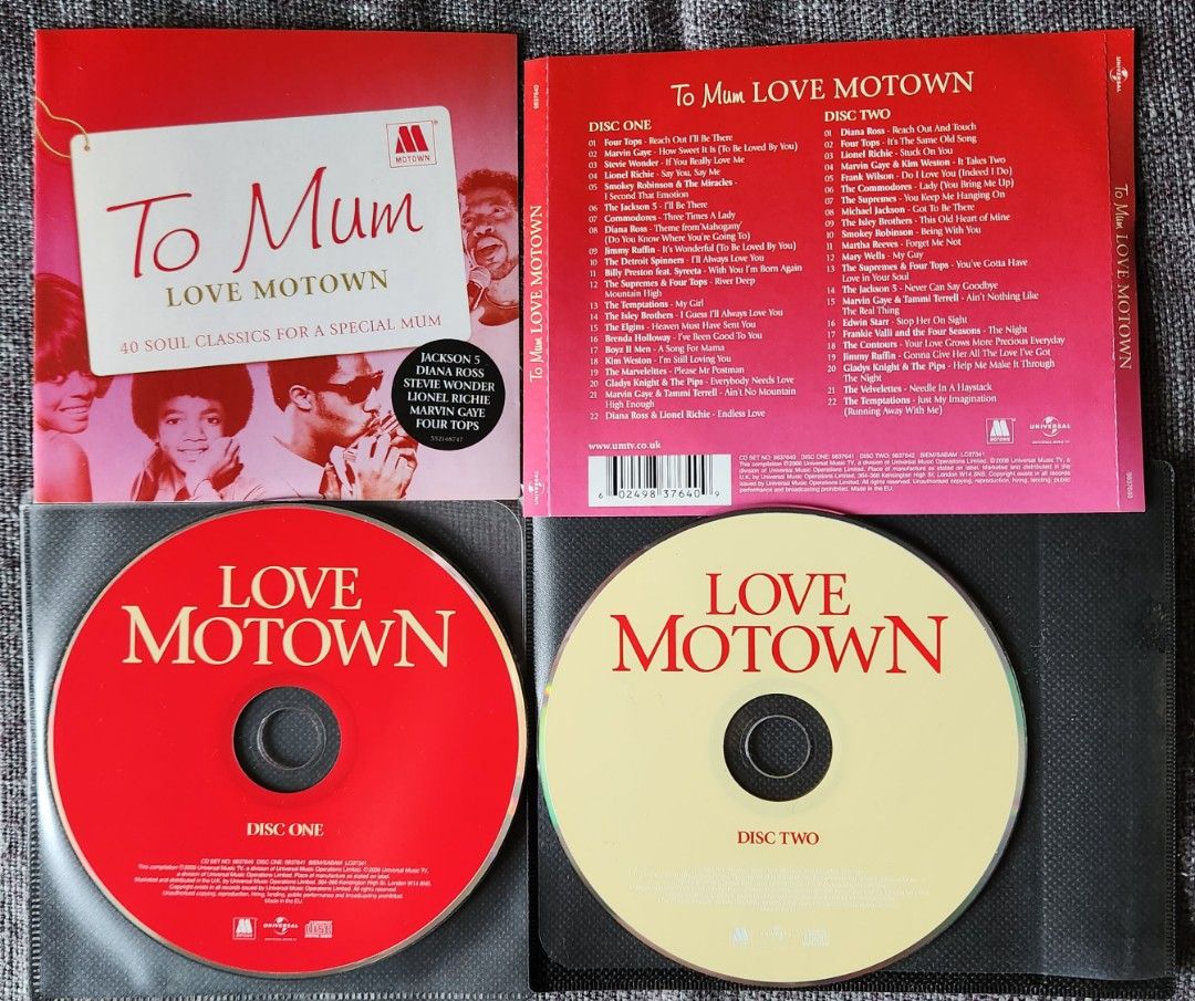 soul cd: to mum love motown 40 soul classics for a special mum