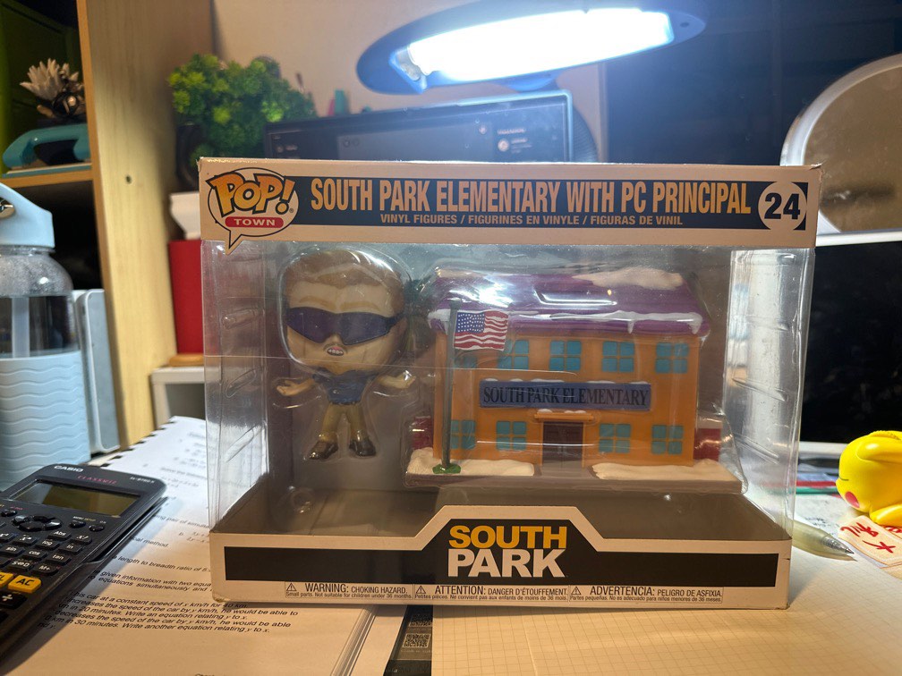 Funko Pop! Vinyl Figure Town: South Park Elementary with PC Principal 