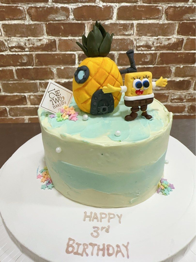 cake#cakes#buttercream#spongebob#spongebobcake#cute#birthday#party#cakedecorating#cakeart#design#trends#art#torte#novisad  | Instagram