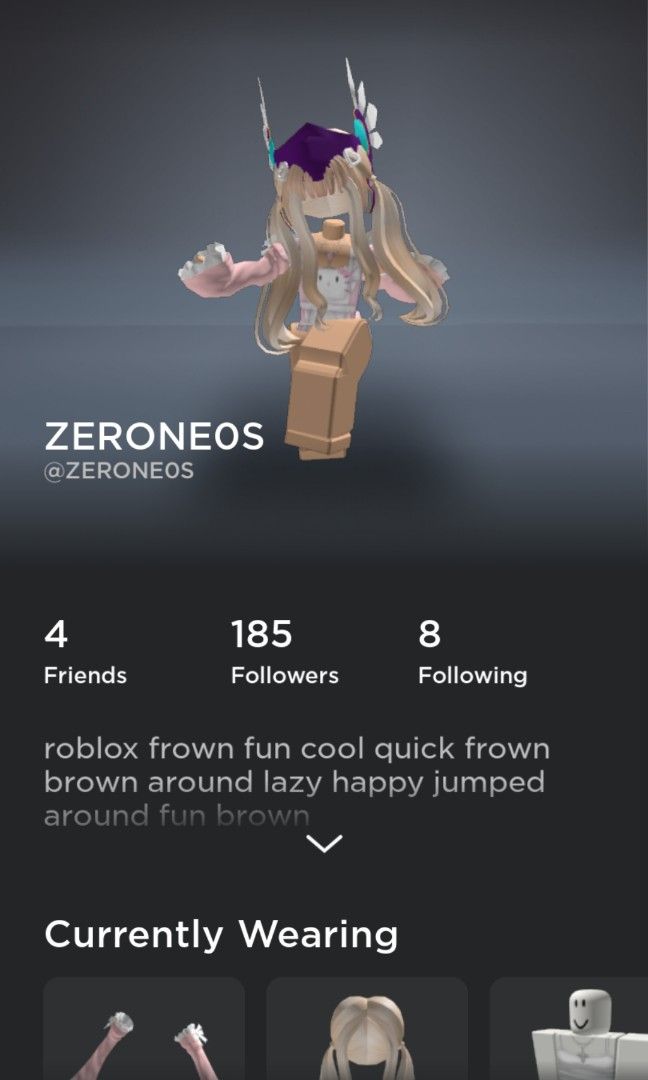 STACKED ROBLOX HEADLESS ACCOUNT