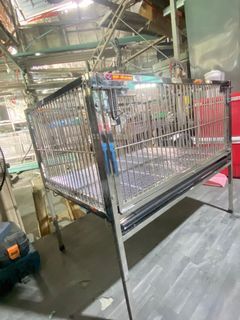 Stainless Show Cage Only!