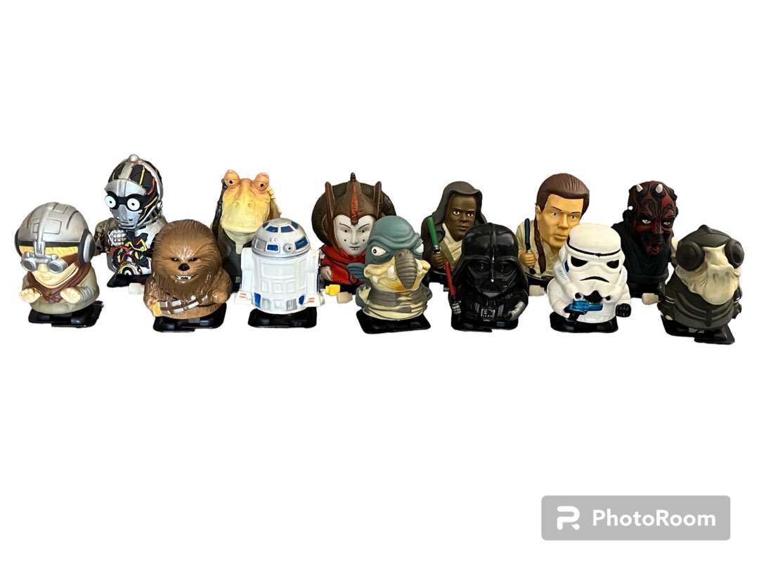 Star wars figures (windup), Hobbies & Toys, Toys & Games on Carousell