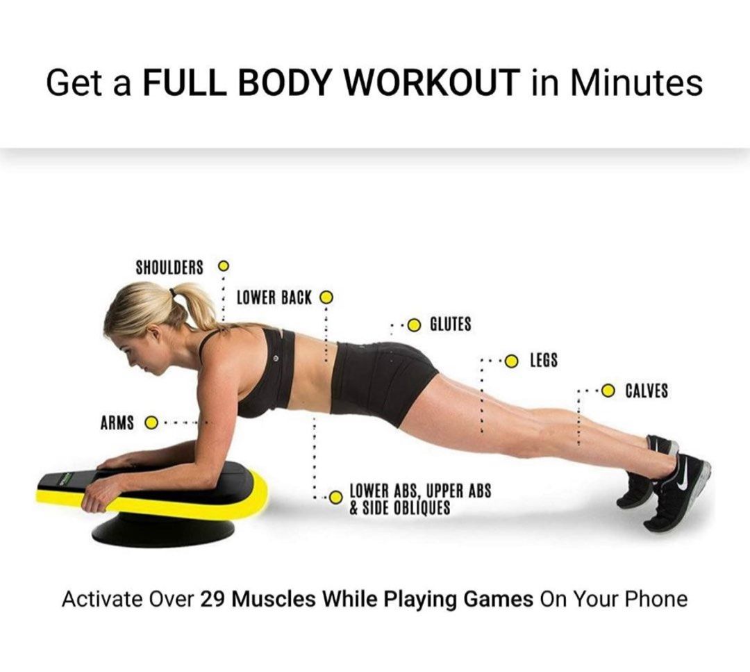 STEALTH CORE TRAINER PLANK BOARD Sports Equipment Exercise Fitness Cardio Fitness Machines on Carousell