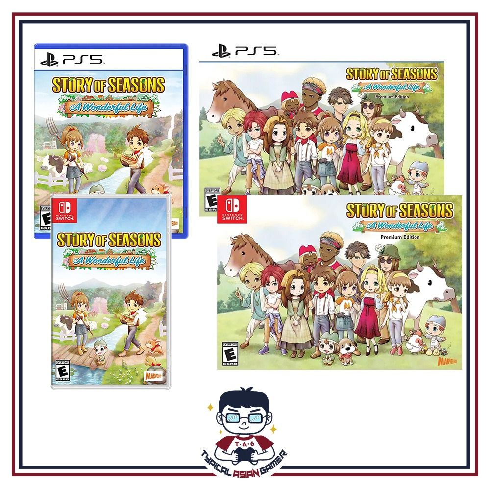 A Wonderful Life Nintendo Switch Lite Story Of Seasons Story Of