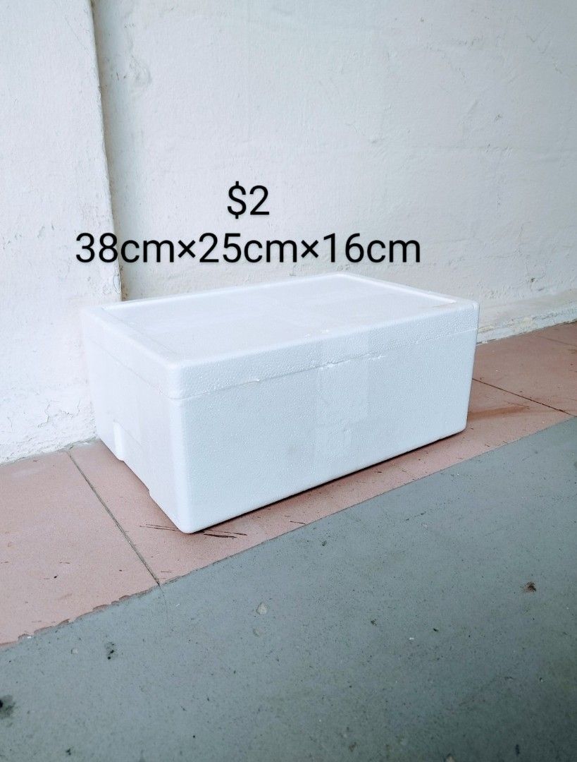 Styrofoam boxes, Furniture & Home Living, Kitchenware & Tableware, Food
