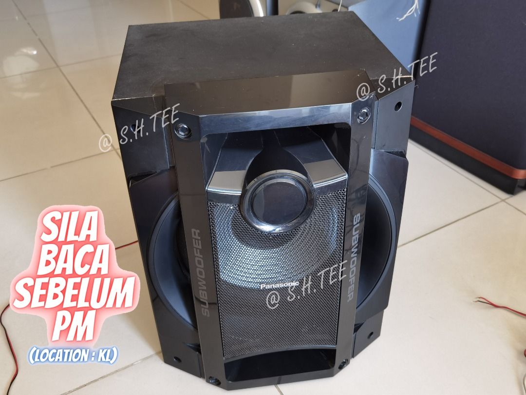 Panasonic subwoofers on sale