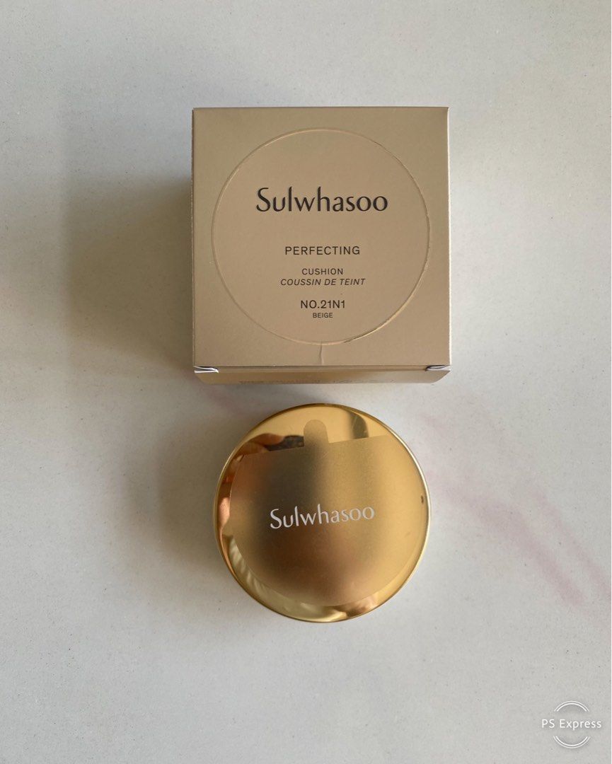 Sulwhasoo Perfecting Cushion SPF50+/PA+++ No.21N1 Beige, Beauty ...