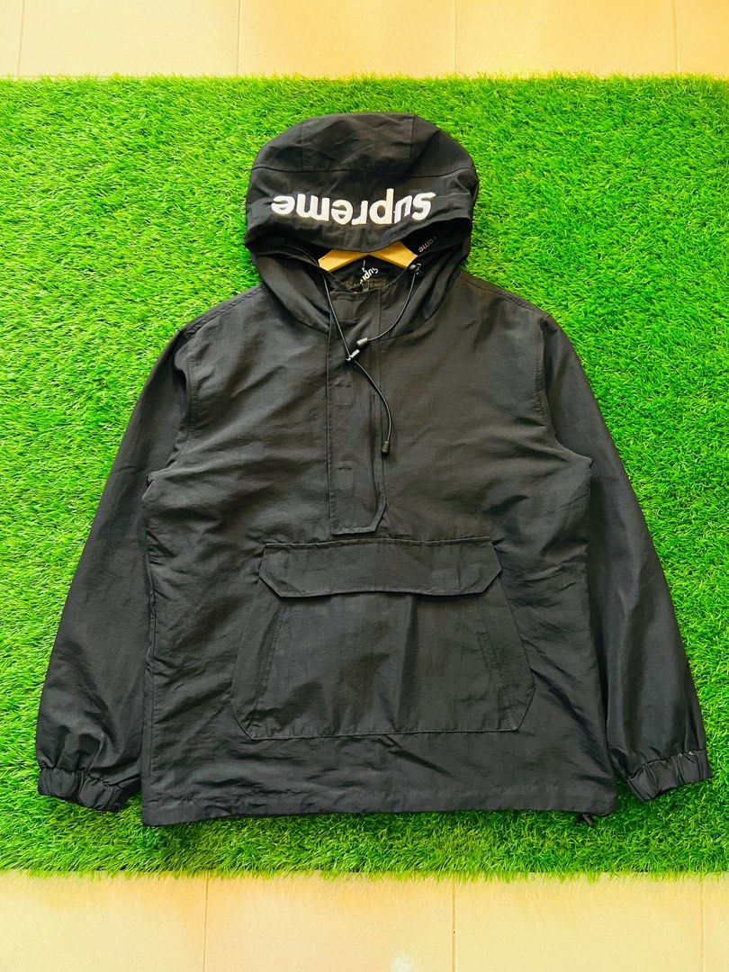 Supreme anorak black 2025