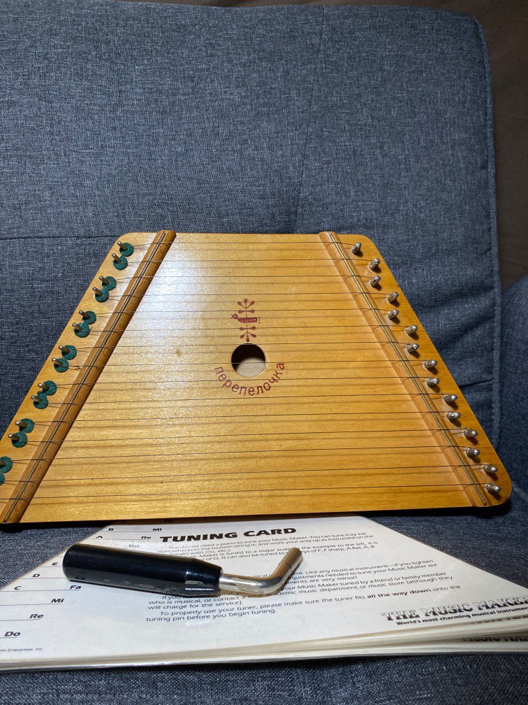 The Music Maker Nepenenoyka Lap Harp Music Instrument
