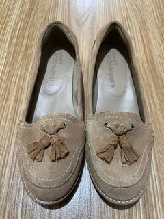 Timberland Earthkeepers Thayer Suede Wheat Leather Slip On Casual Loafers