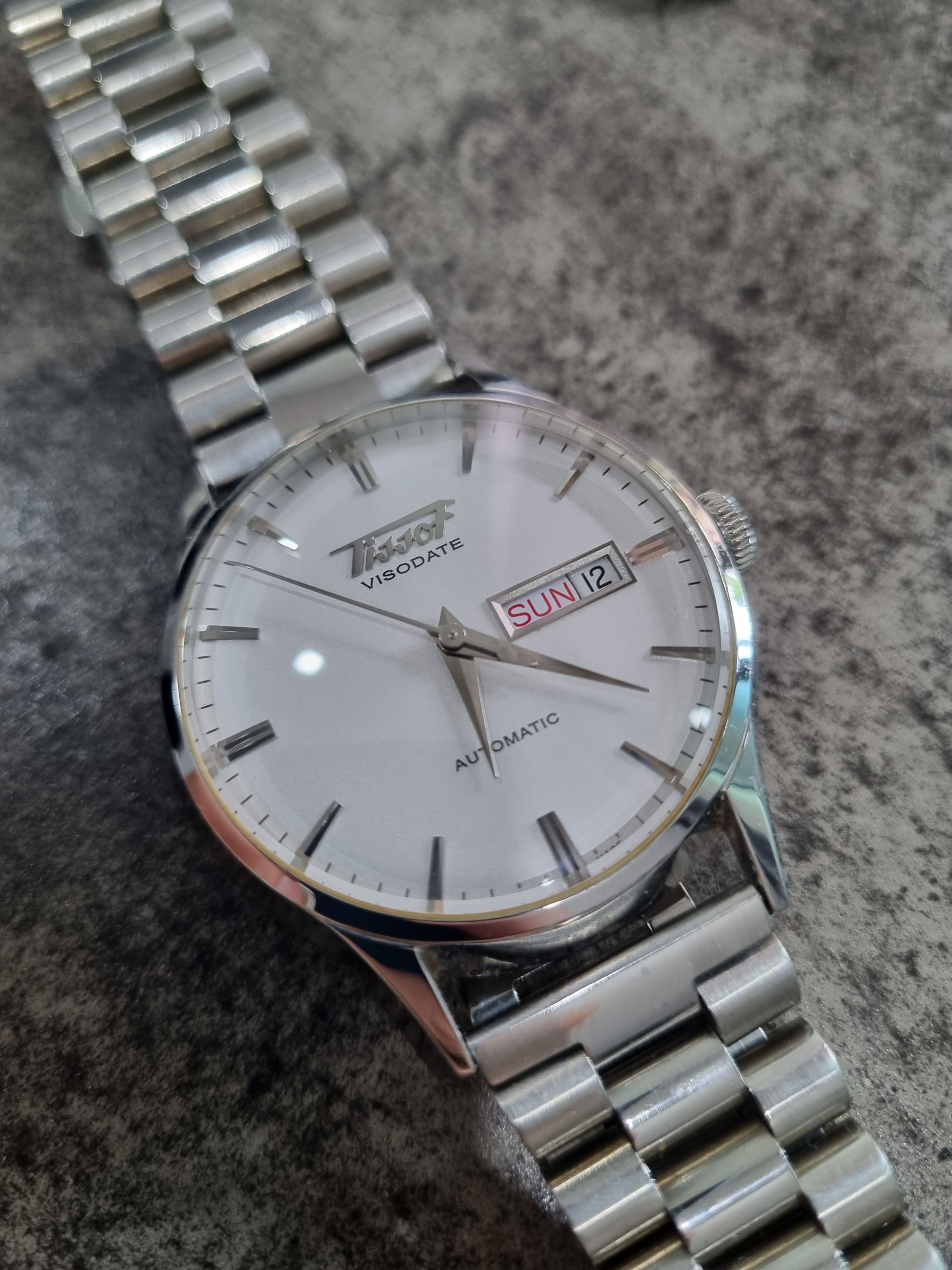 Tissot visodate metal 2025 bracelet