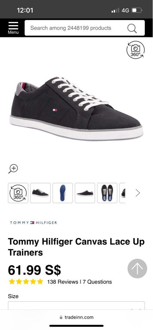 Casual tommy hotsell hilfiger shoes
