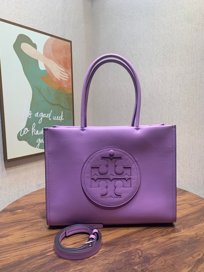 Tory Burch Eco Ella Mini Tote Bag In Light Blue