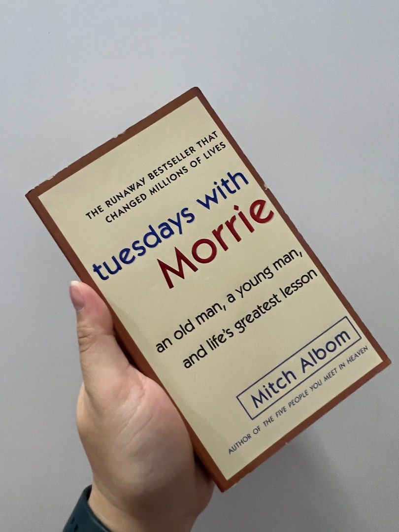 Tuesdays with Morrie by Mitch Albom, Hobbies & Toys, Books & Magazines ...