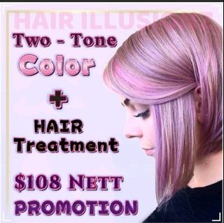 Two Tone Color + Treatment