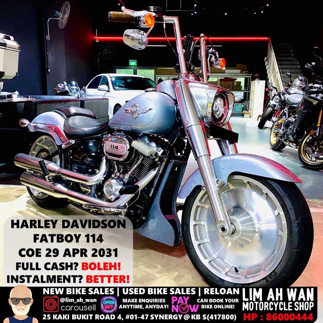 USED Harley Davidson Fatboy 114 Motorcycles Motorcycles for Sale