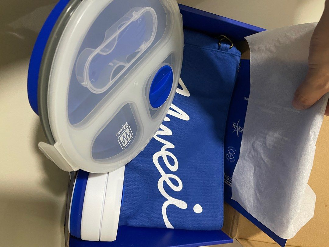 Uweei expandable container/ cup/rice box, Furniture & Home Living