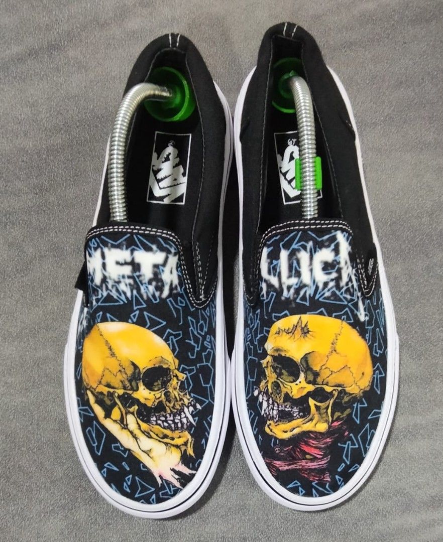 Bone hot sale vans metallica