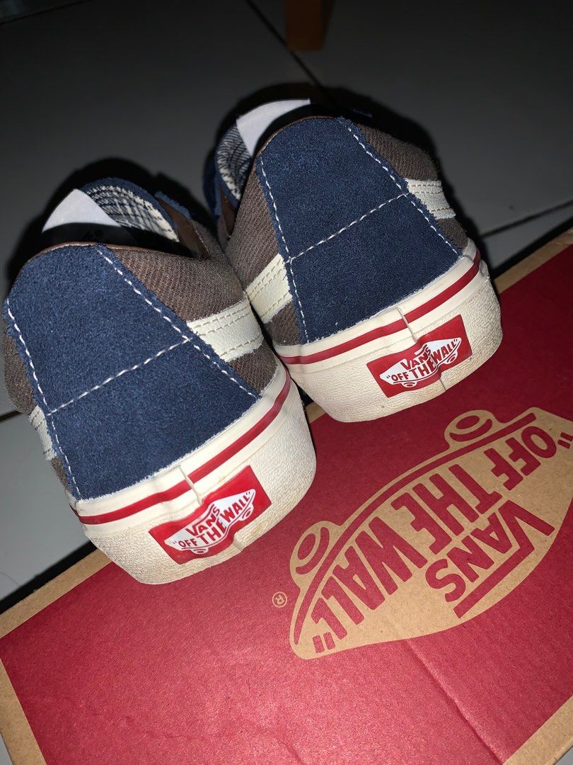 flannel sk8 low reissue sf