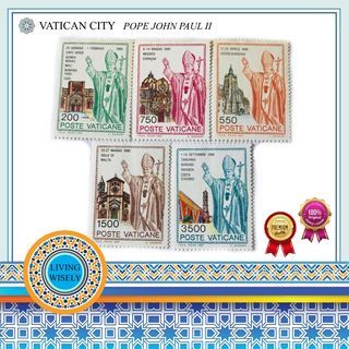 Vatican City Pope John Paul II Stamps