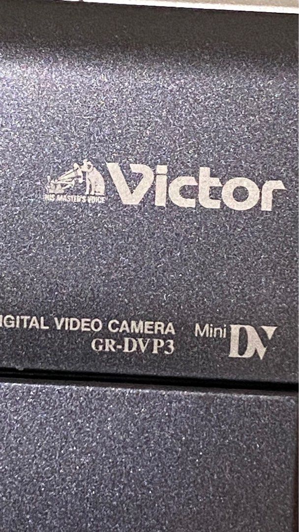 Victor GR-DV P3. Mini DV Video Camera (Category: Video Cameras) located in Tabaco. Submitted by cinemahilig (Listing ID 1231656277, Image 2). Description: Untested wala po ksi akong charger to test. Last price posted. Buyer shoulders shipping. Item location: Tabaco City, Albay. 09395763344.