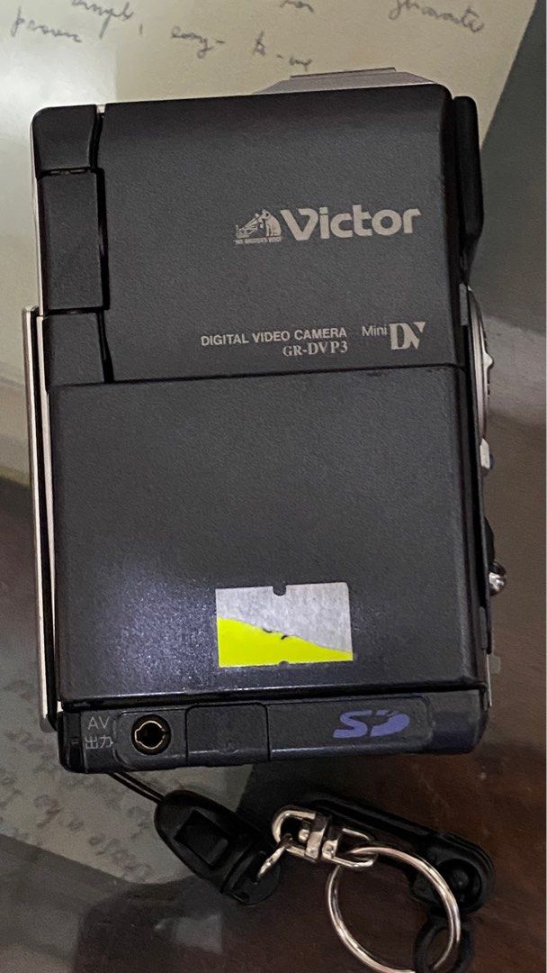 Victor GR-DV P3. Mini DV Video Camera (Category: Video Cameras) located in Tabaco. Submitted by cinemahilig (Listing ID 1231656277, Image 1). Description: Untested wala po ksi akong charger to test. Last price posted. Buyer shoulders shipping. Item location: Tabaco City, Albay. 09395763344.