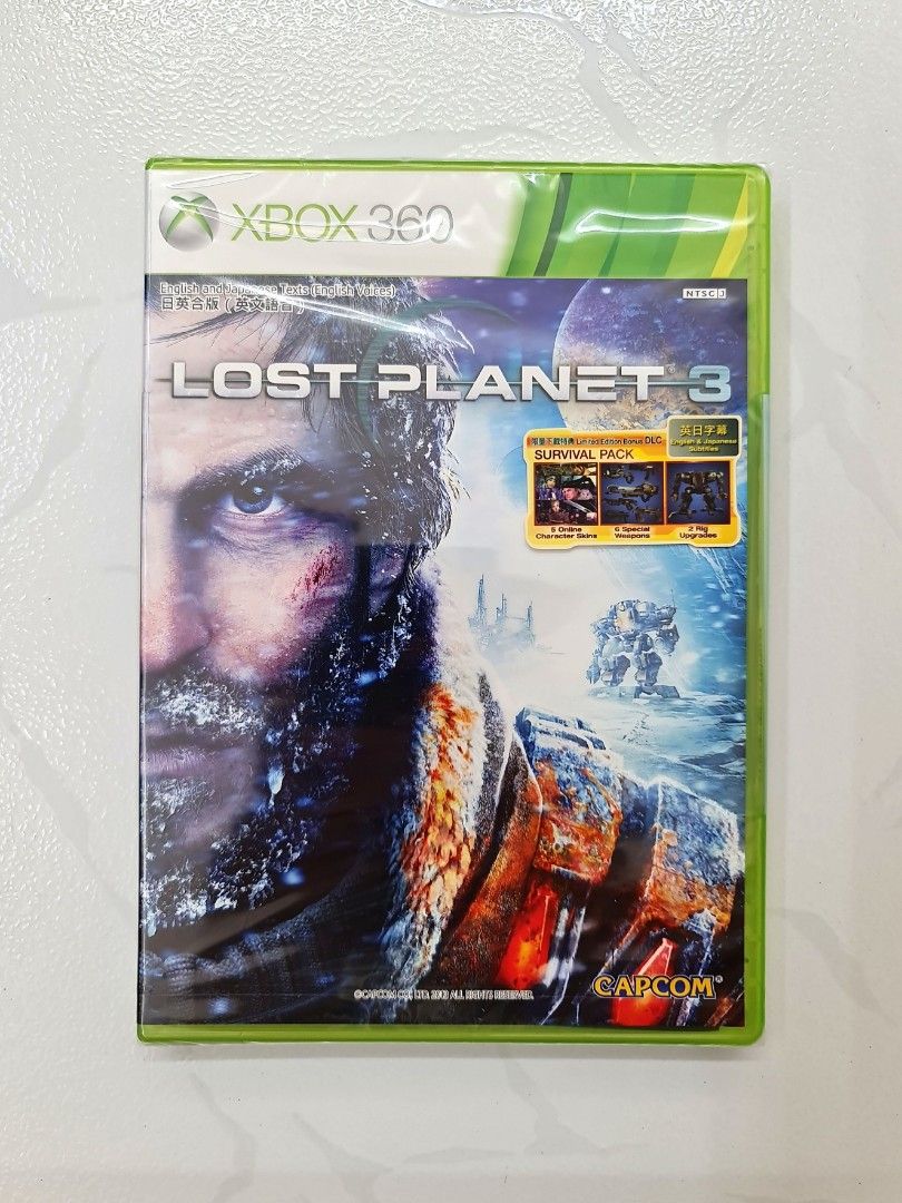 Video Game for Xbox 360 : Lost Planet 3 *Brand New & Sealed* English Voices  with English & Japanese Text (NTSCJ / CAPCOM / Mature), Video Gaming, Video  Games, Xbox on Carousell